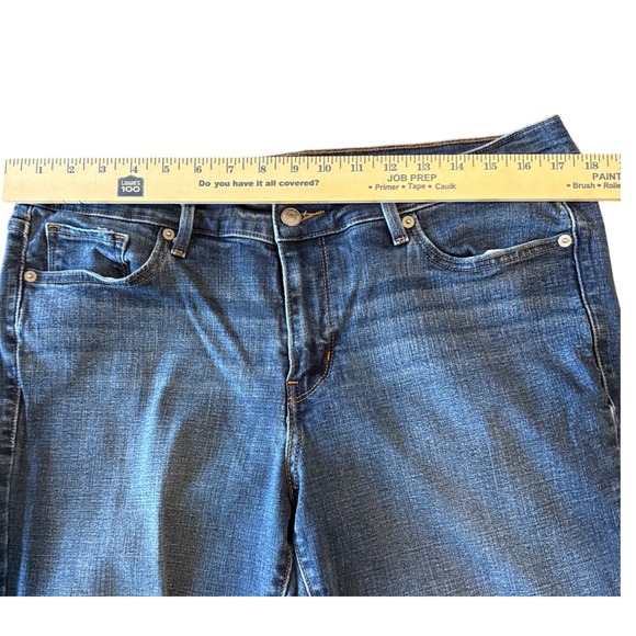 Levis 414 Classic Straight Jeans Womens 16W Medium Wash Blue Denim 23648-0006 - Picture 5 of 7